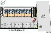 ★手数料０円★豊川市西塚町３丁目　月極駐車場（LP）